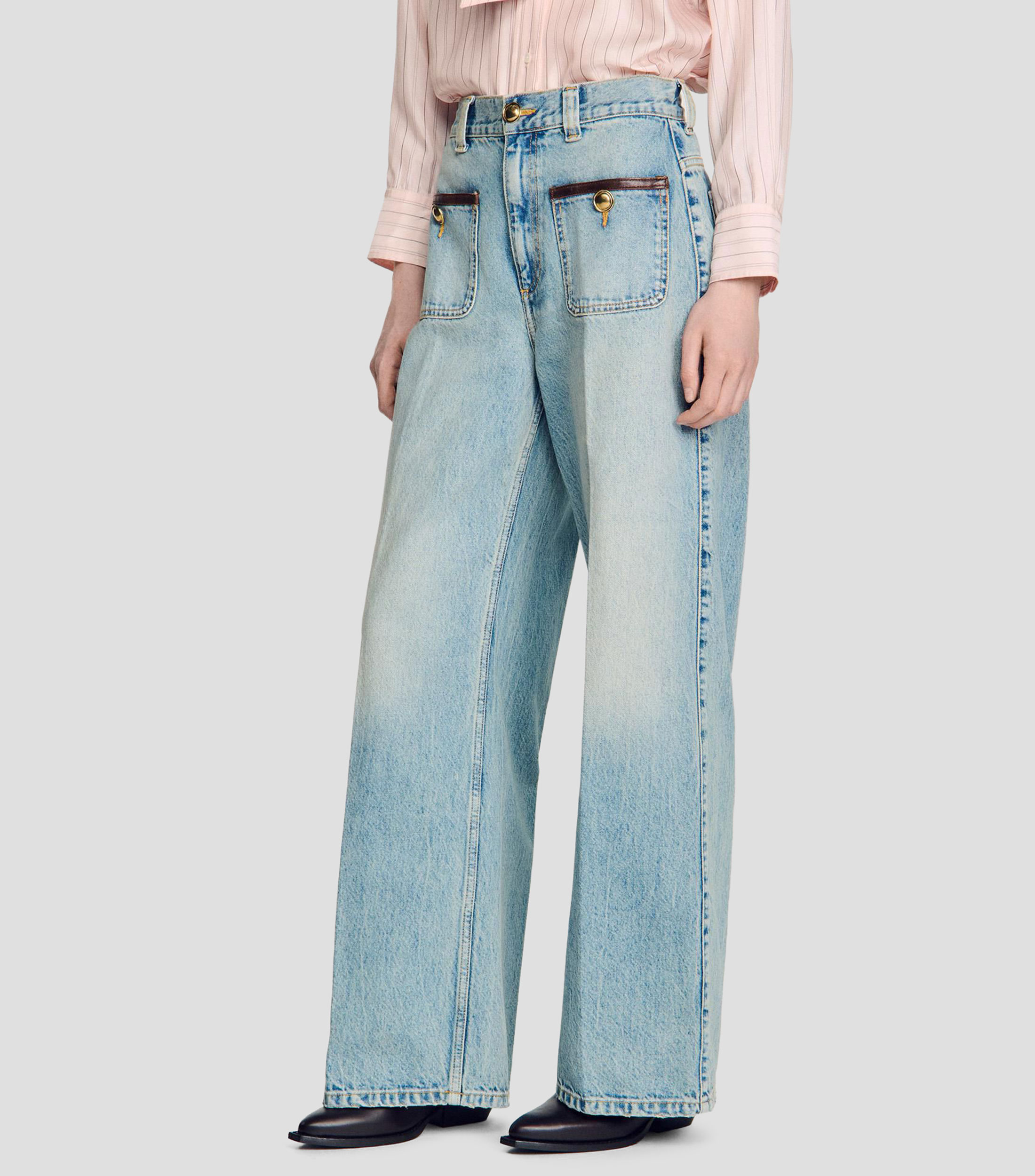 Jeans rectos Mujer